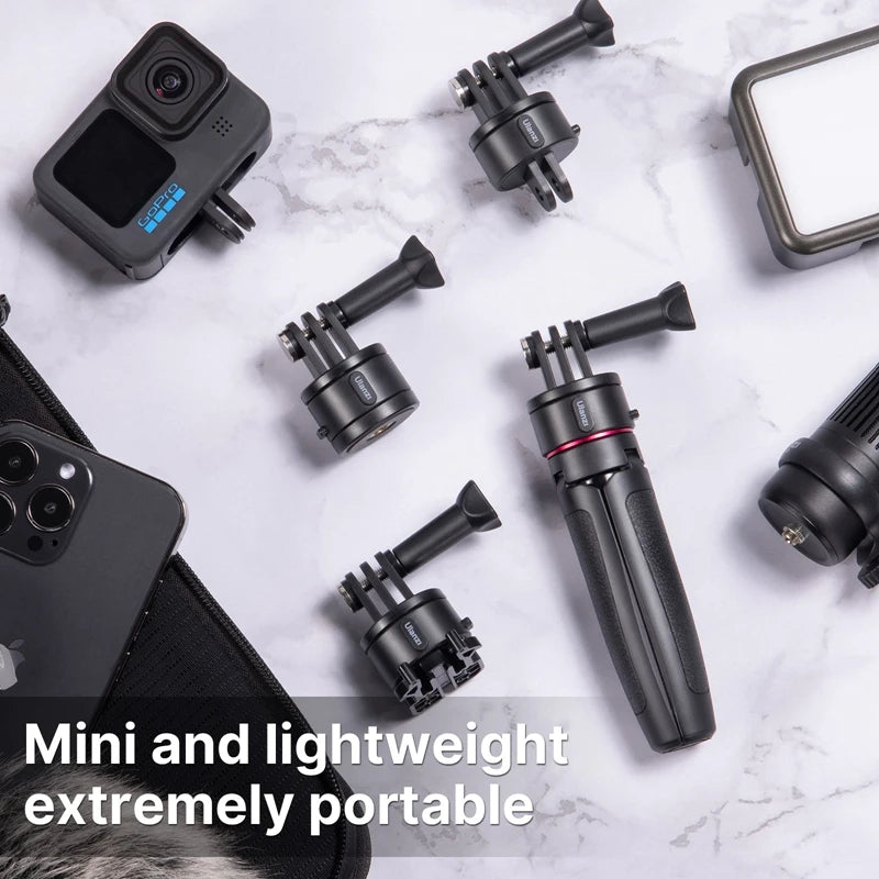 Send It Quick Release Magnetic Mount Base GoPro and 1/4'' Tripod Mount Base Adapter for GoPro 12/11/10/Max/8/7/6/5 compatible
